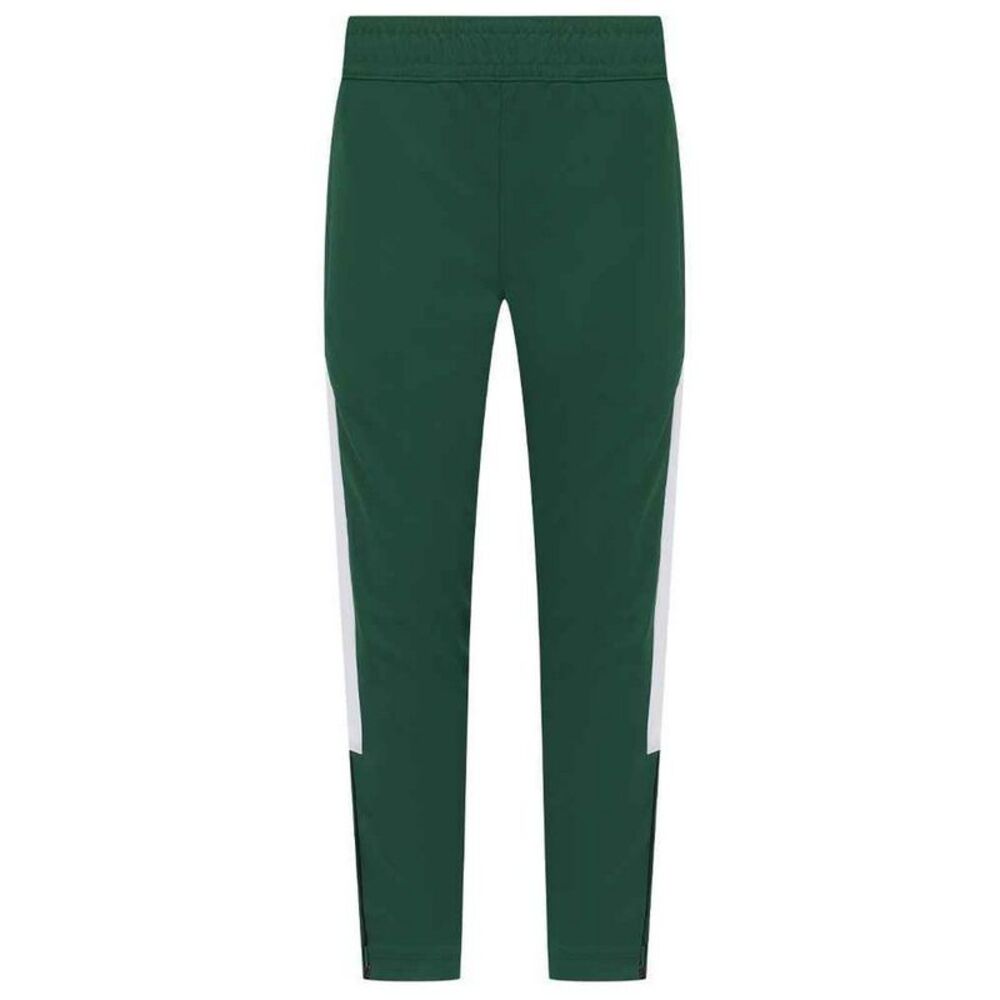 Finden & Hales Childrens/Kids Boys Knitted Tracksuit Pants / Bottle Green/White